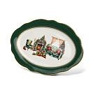Ovāls trauks CHRISTMAS EVE 35x25 cm (porcelāns)