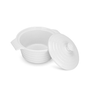 Katliņš porcelāna 13х6 сm / 340 ml ar vāku