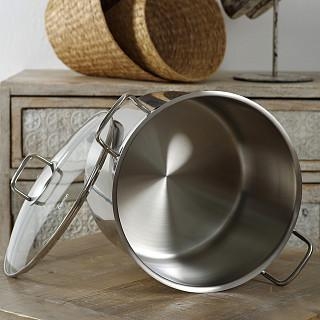 Katls TAHARA 30x21,5 см/15200 ml ar stikla vāku (nerūsējošais tērauds)