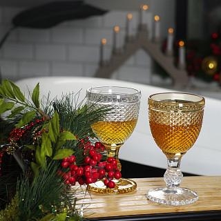 Vīna glāžu komplekts 280 ml x 2gab. (stikls), art 19037