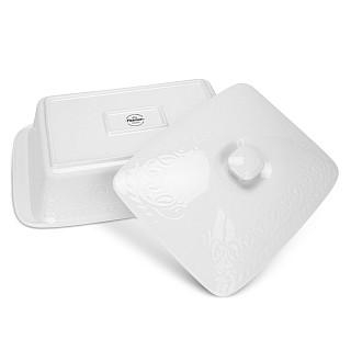 Taisnstūrveida cepamtrauks ar vāku Parmigiano 33,5x21,5x7,2 cm / 2,1L (porcelāns)