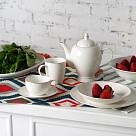 Tasīte ar apakštasīti ALEKSA 250 ml (porcelāns)