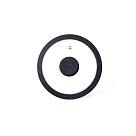 Stikla vāks Arcades 18 cm, melns