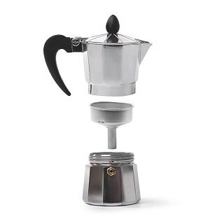 Komplekts:kafijas kanna 2 porcijām/120 ml ar 2 tasītēm un apakštasītēm