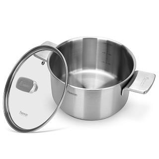 Katls PREMIUM ONE 20x11 cm / 3,1 l ar stikla vāku (ner.tēr.)