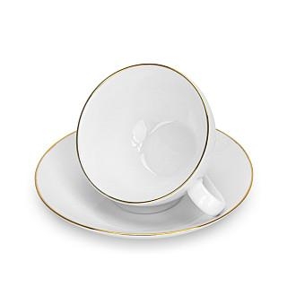 Komplekts krūze ar apakštasīti, 2 gab. Floree 220 ml (porcelāns)