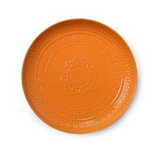 Trauku komplekts MOTIF 16 piederumi, dzeltens (keramika)