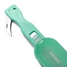 Skrāpis zivs zvīņu tīrīšanai ar konteineru un nazi ķidāšanai 20 cm (ner. tērauds, plastmasa)