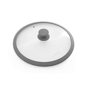 Stikla vāks ARCADES 28 cm, pelēks