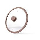 Stikla vāks ARCADES 28 cm, brūns