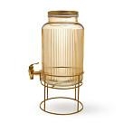 Dzēriena trauks ar dozatoru 5,8 l ar statīvu (stikls)