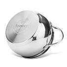 Trauku komplekts MARTINEZ 6 pr. ar stikla vākiem (nerūsējošais tērauds), 1.1 / 1.8 / 3.45 L