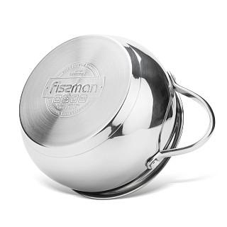 Trauku komplekts MARTINEZ 6 pr. ar stikla vākiem (nerūsējošais tērauds), 1.1 / 1.8 / 3.45 L