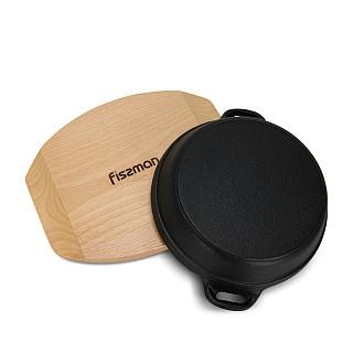 Čuguna panna 18 cm uz koka statīva