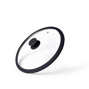 Stikla vāks ARCADES 20 cm, tumši pelēks