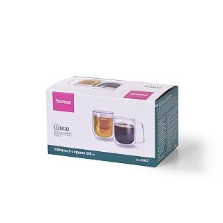 Krūžu LUNGO komplekts 300 ml (stikls)