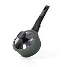 Katliņš ar garo rokturi BRILLIANT 16x7,5 cm/1300 ml ar noņemamu rokturi un stikla vāku (alumīnij)