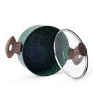 Katls MALACHITE 24x10,9cm/4700 ml ar stikla vāku (alumīnijs)