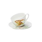 Krūze RABBIT 200 ml ar apakštasīti (porcelāns), art. 13727