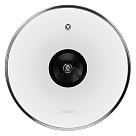 Stikla vāks 20 сm, melns