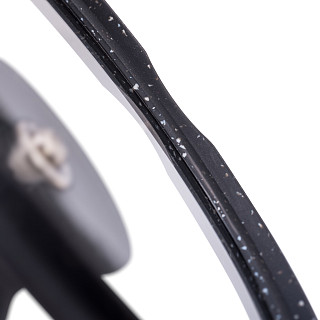 Stikla vāks Arcades 16 cm, melns