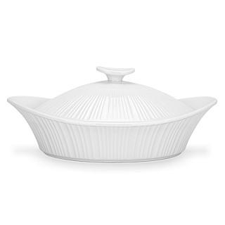 Cepamtrauks ar vāku 25 x 20,5 x 8 cm / 1,2 l Horeca (porcelāns)