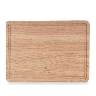 Virtuves dēlītis 38 х 27 х 1,5 сm (gumijas koks)