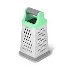 Rīve 20 cm četrpusēja ar konteineru (nerūsējošais tērauds)