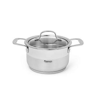 Katls NORDIA 16x9 сm / 8005m l ar stikla vāku  (nerūsējošais tērauds)