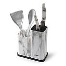 Statīvs ar diviem nodalījumiem nažu un darbarīku glabāšanai