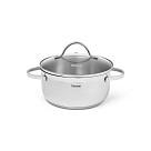 Katls LUMINOSA 18x8,5 cm/2100 ml ar stikla vāku (nerūsējošais tērauds)