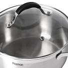 Katls MAGNIFICA 18x8.5 cm/2100 ml ar stikla vāku (nerūsējošais tērauds)