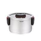 Katls PAULINE 22x12.5 cm / 4.6 l ar stikla vāku