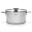 Katls PREMIUM ONE 24x13 cm / 5,4 l ar stikla vāku (ner.tēr.)