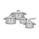 Katlu komplekts FEDERICA ar stikla vākiem 8pr. (1,1l / 1,5l /3l / 5,2)