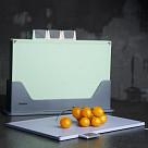 Virtuves dēlīšu komplekts 4 gab 30x22,5 сm uzpaliktņa (plastmasa)