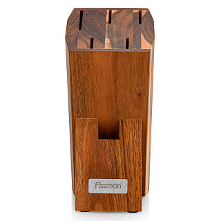 Nažu statīvs 5 nažiem no akācijas koka