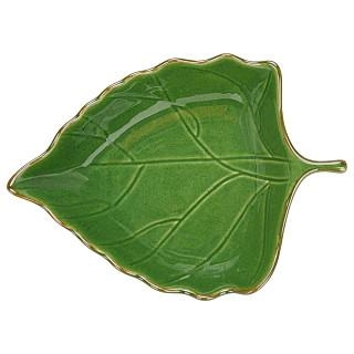 Šķīvis GREEN 31,5x23x7,5 cm (keramika)