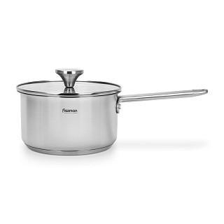 Kausiņš MASTER CHEF 18x10 cm / 2,3 L ar stikla vāku (ner. tēŗ.)