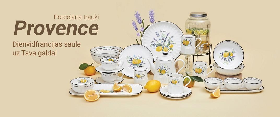 Porcelāna trauku sērija Provence