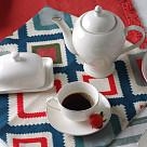 Tasīte ar apakštasīti ALEKSA 250 ml (porcelāns)