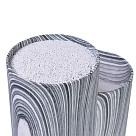 Nažu statīvs ar 2 nodalījumiem 11x11x22 cm peleks marmors (plastmasa)