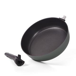 Dziļā panna BRILLIANT 28x7,5 cm ar noņemamu rokturi (alumīnijs )