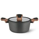 Katls DIAMOND 20x10 cm / 2,6 l ar stikla vāku (alumīnijs)