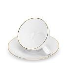 Komplekts krūze ar apakštasīti Floree 430 ml / 2 gab.  (porcelāns)