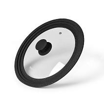 Stikla vāks TRIPLEX 26 cm/28 cm/30 cm, dažāda izmēra, tumši pelēks