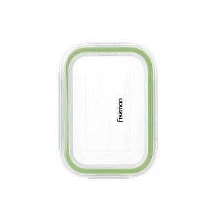 Konteiners ar vāku 15x11x6 cm / 370 ml (karstumizturīgs stikls)