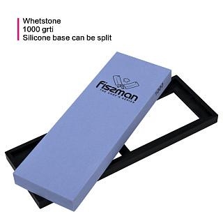 Nažu asināšanas akmens 1000# 18x6x1,5 cm ar silikona pamatni (korunds)